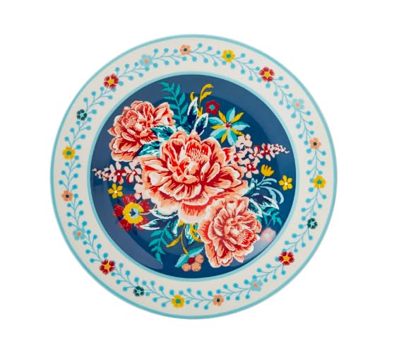 The Pioneer Woman Keepsake Floral 12-Piece Stoneware Dinnerware Set