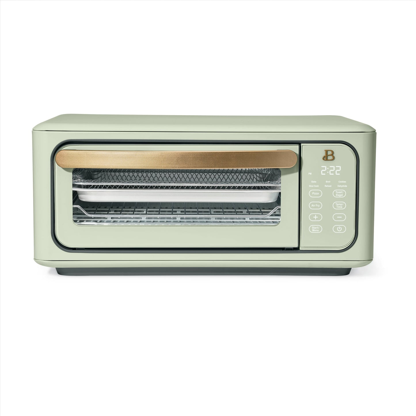 Beautiful Infrared Air Fry Toaster Oven, 9-Slice, 1800 W, by Drew Barrymore
