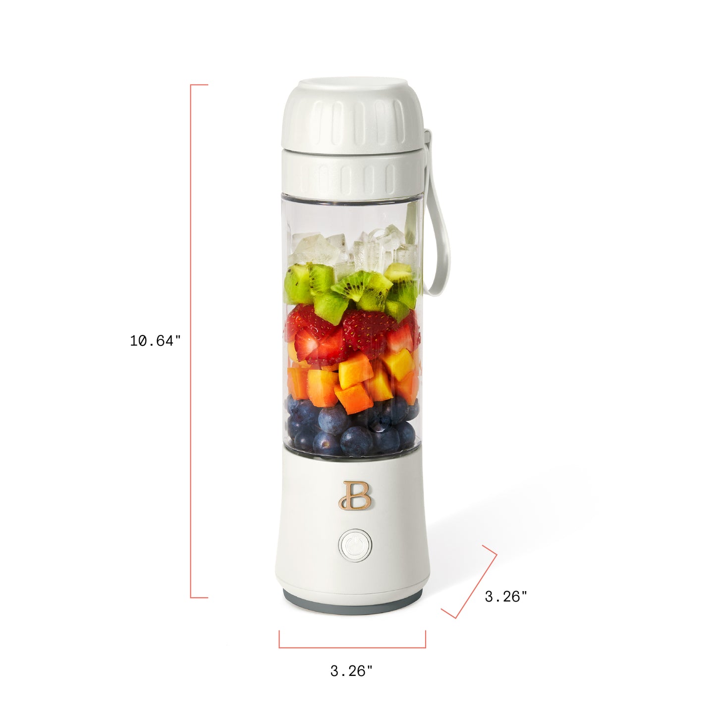 Beautiful Portable to-Go Blender 2.0, 70 W, 16 oz, by Drew Barrymore