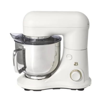 Drew Barrymore 5.3QT Tilt-Head Stand Mixer White Icing