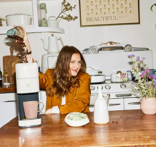 Beautiful Perfect Grind™ Programmable Single Serve Coffee Maker, by Drew Barrymore