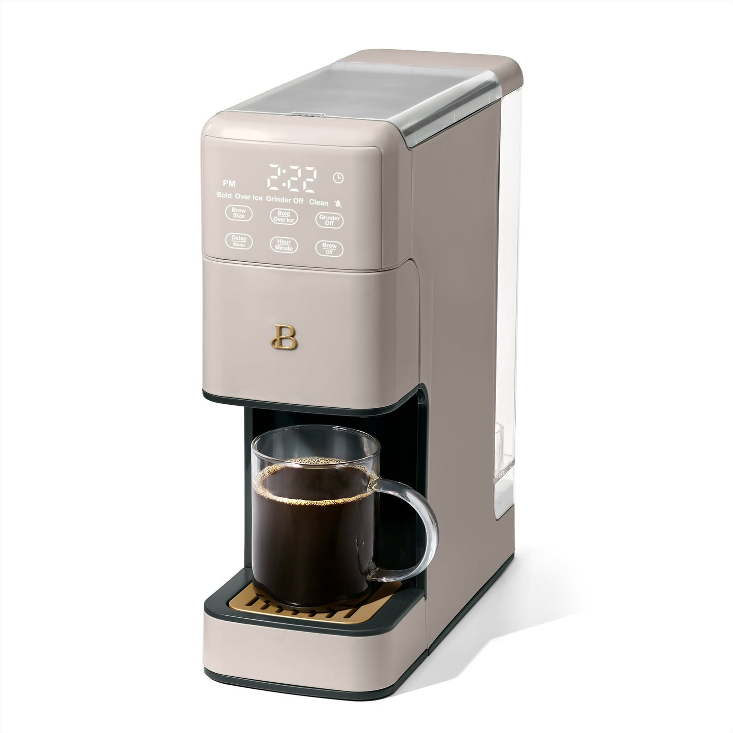 Beautiful Perfect Grind™ Programmable Single Serve Coffee Maker, by Drew Barrymore