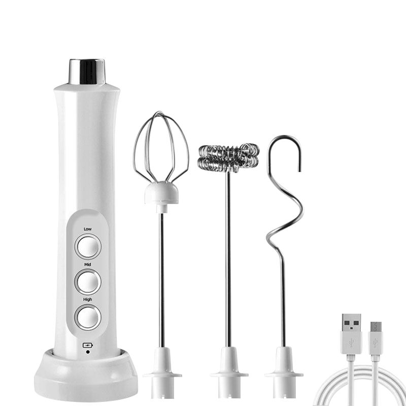 3 In 1 Portable Rechargeable Electric Milk Frother