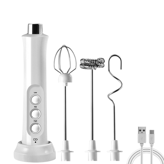 3 In 1 Portable Rechargeable Electric Milk Frother