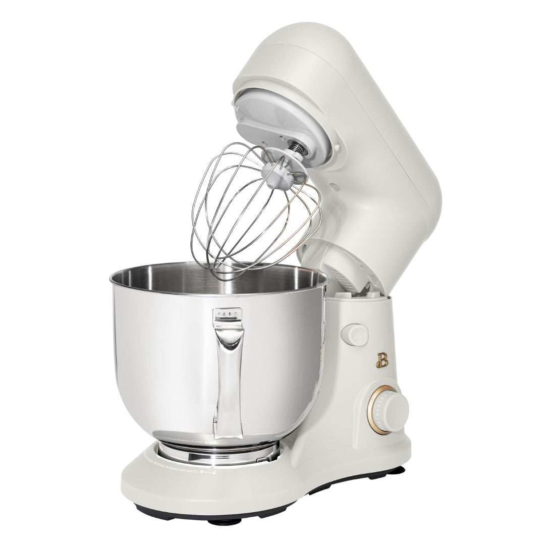 Drew Barrymore 5.3QT Tilt-Head Stand Mixer White Icing